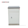 ABS Medical Furniture Hospital High Quality 304 # Table d&#39;armoire de chevet en acier inoxydable